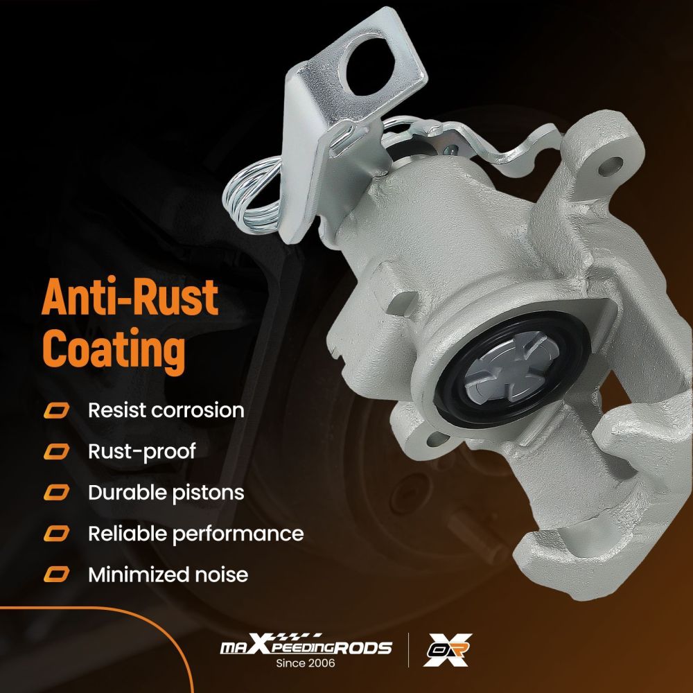 Brake Caliper Rear Right 34mm compatible for Honda Civic VIII 1.3/1.4/1.8/2.0/2.2L