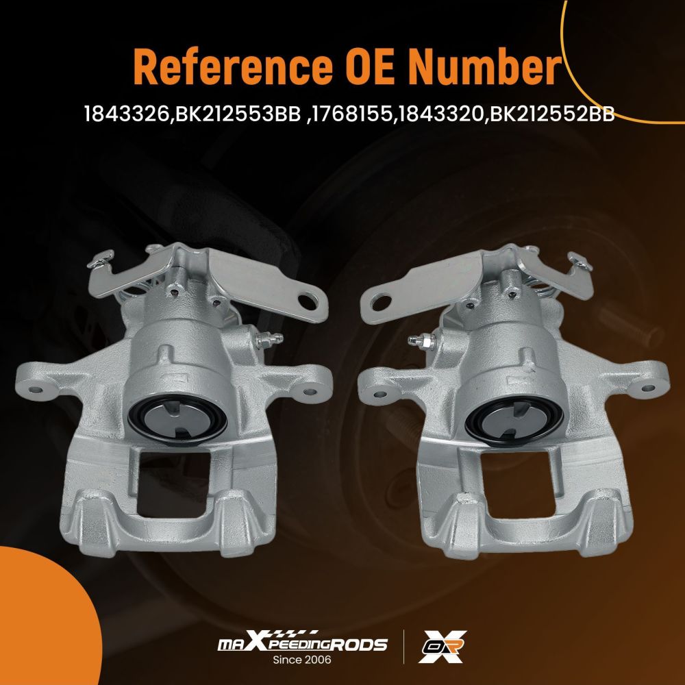 2x Floating Brake Caliper Rear compatible for Ford Transit Custom V362 Transit V363 2.0 2.2