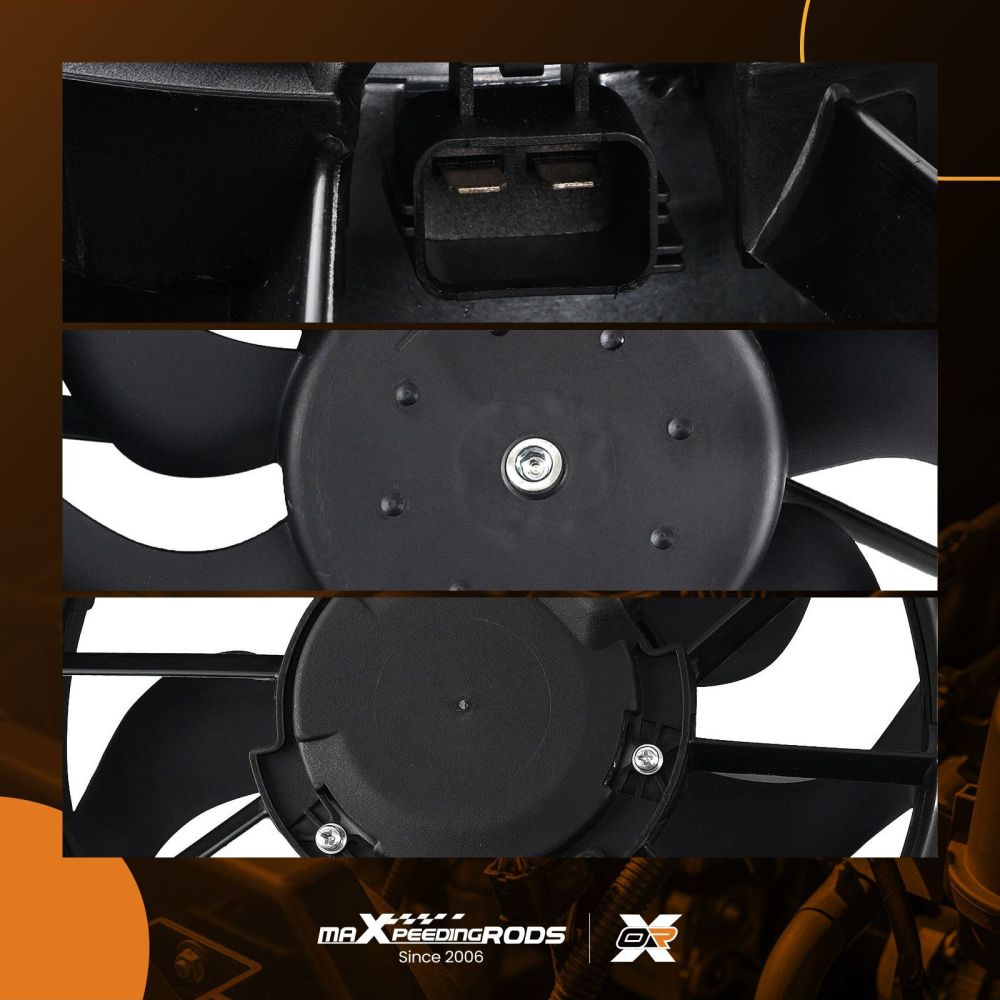 Cooling Fan compatible for Ford Mustang 2015-2020 2021 2022 621536 FR3Z8C607B FO3115204