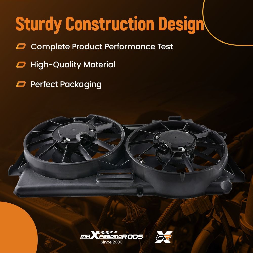 Cooling Fan compatible for Ford Mustang 2015-2020 2021 2022 621536 FR3Z8C607B FO3115204