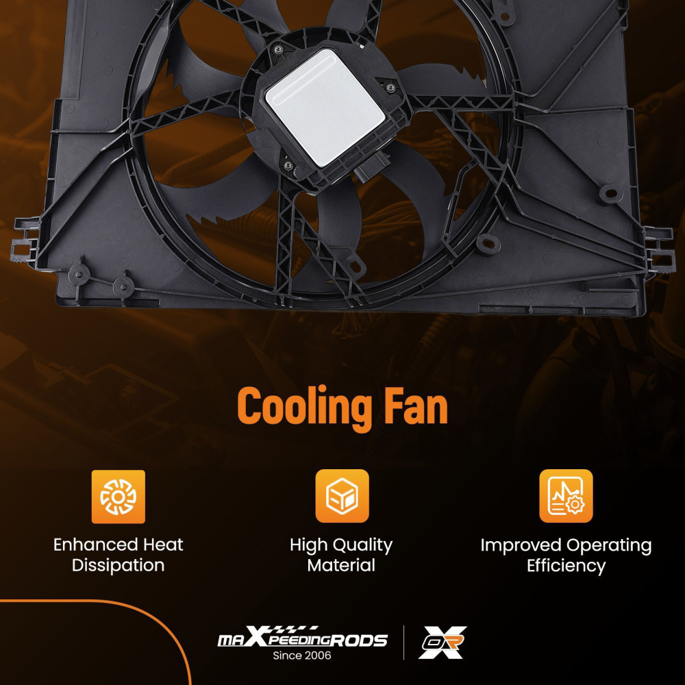 Electric Radiator Cooling Fan compatible for Toyota Crown/Compatible for RAV4/Venza 2019-2023 1636331500