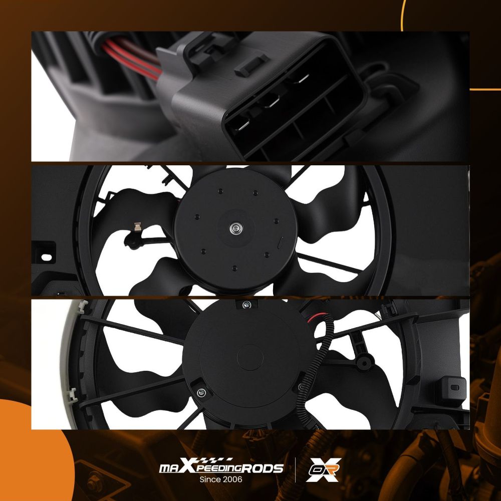 Advanced Cooling Fan compatible for Kia Forte 2015-2018 B01MYT9P59 253803X500 67460236