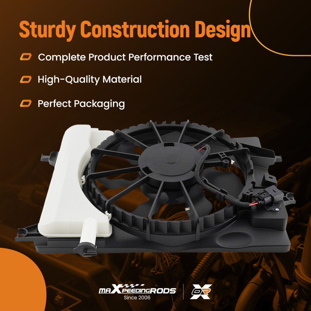 Advanced Cooling Fan compatible for Kia Forte 2015-2018 B01MYT9P59 253803X500 67460236