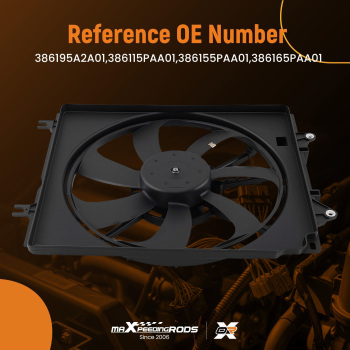 Cooling Fan compatible for Honda CR-V EX/EX-L/LX/Special/Tourin 2017-2022 386195A2A01