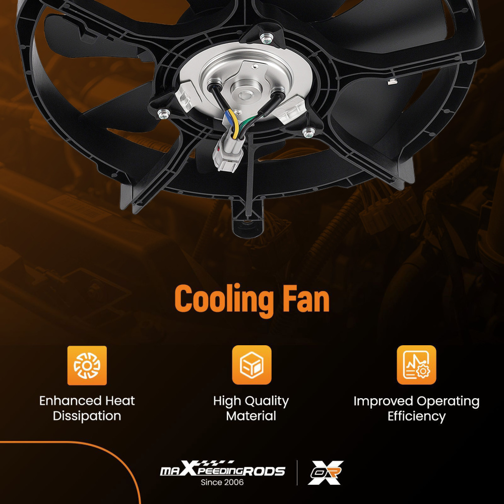 Cooling Fan compatible for Nissan Frontier/Pathfinder 4.0L 2007-2019 611260 92120ZL00A
