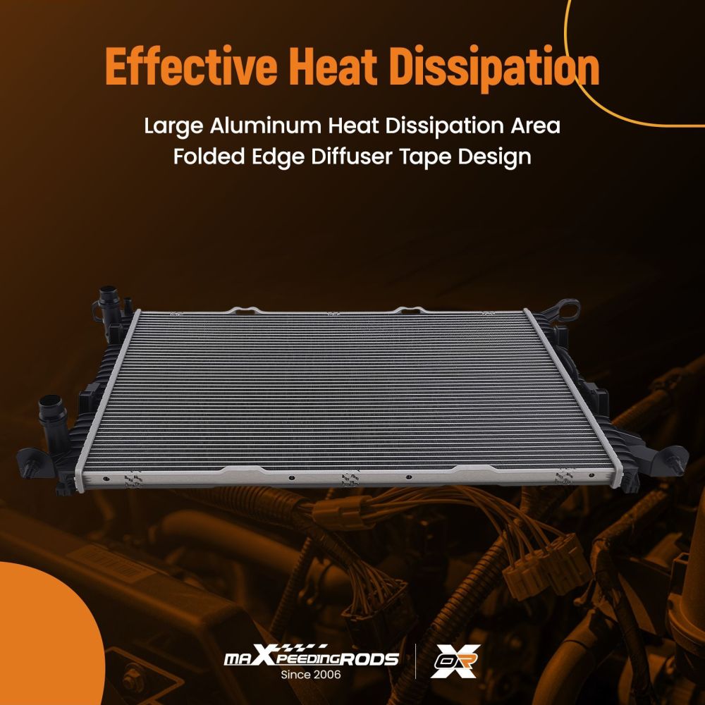 Aluminum Core Radiator compatible for Audi A4 A5 Q5 1.8L 2.0L 2007-2015 8K0121251R