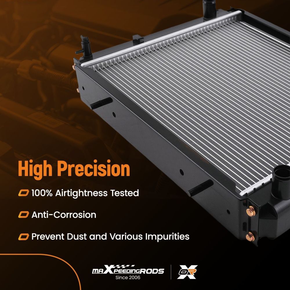 1.33 Inlet Radiator compatible for Toyota Forklift 7FGU25/7FGU30/7FGU32 HD9138 Cross Flow