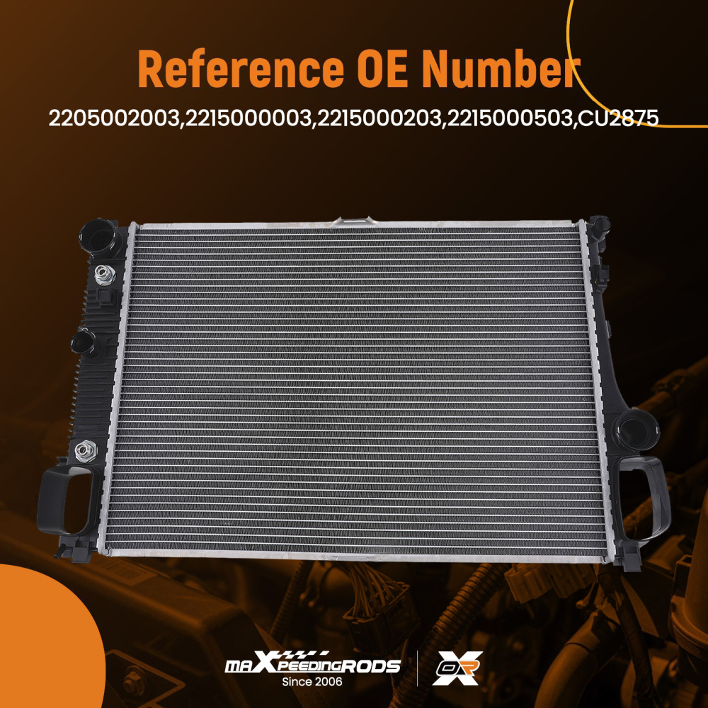 Radiatore Alluminio AT compatibile per Mercedes-Benz CL550/S550 2007-2010 2215000003