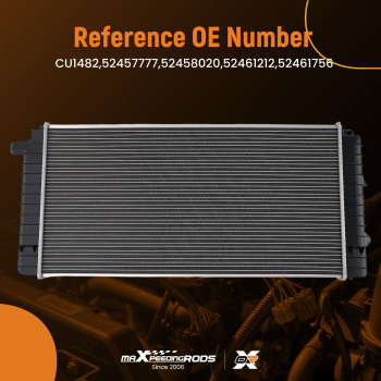 Radiator compatible for Cadillac Eldorado DeVille 4.6L V8 1993-2002 Aluminum Core CU1482