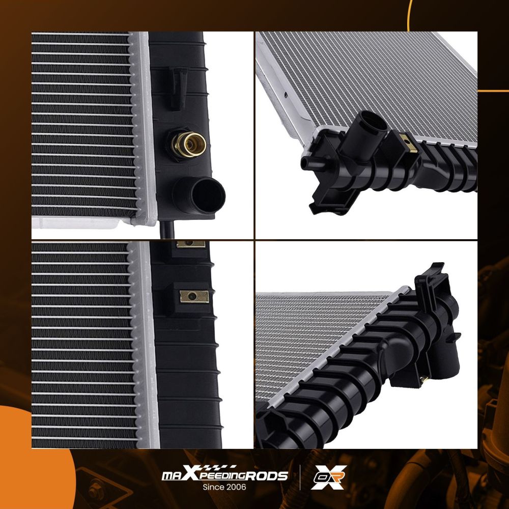 Aluminum Core Radiator compatible for Chevrolet Equinox 3.4L 2005 CU2764 Direct Replacement