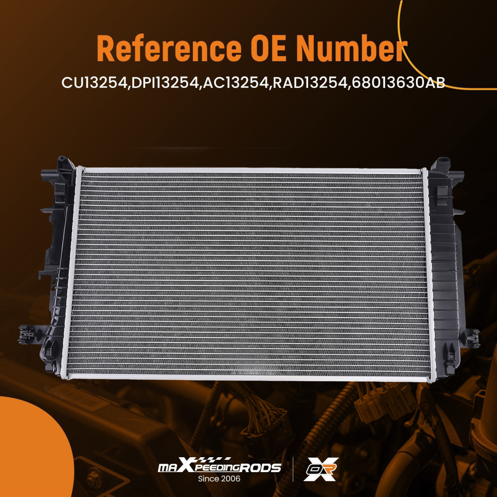 Aluminum Core Radiator compatible for Dodge Sprinter 3500 3.0L/3.5L 2007-09 9065001402