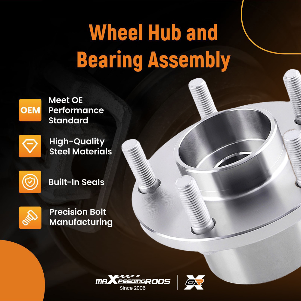 Mozzo ruota Set di cuscinetti ruota anteriore compatibile per Ford C-Max DM2 2007-2009 2010