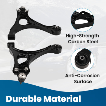 maXpeedingrods 4Pcs Front Lower Control Arm with Ball Joint Compatible for Honda Civic 2006-2011