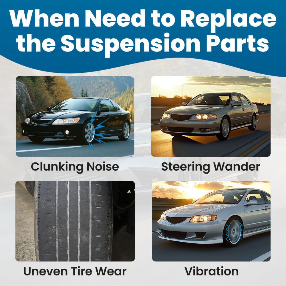 maXpeedingrods 4Pcs Front Lower Control Arm with Ball Joint Compatible for Honda Civic 2006-2011