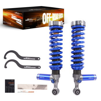 Adjustable Coilover Remote Front Shock Kit compatible for Ford Ranger 2011-2018 Adj. Height