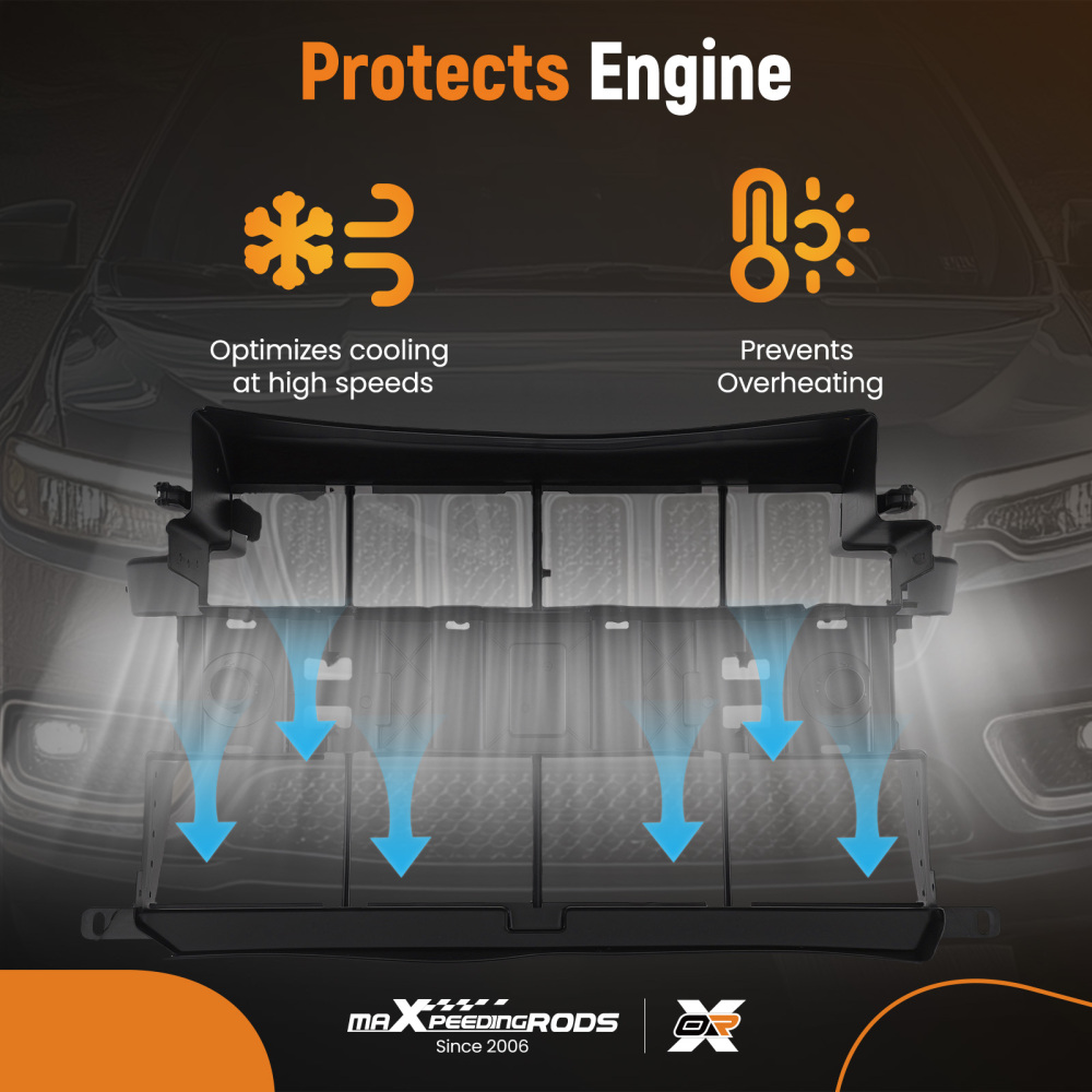 Active Control Assembly compatible for Ford Escape 2.0L 2013-2019 DV4B8473C Front Black