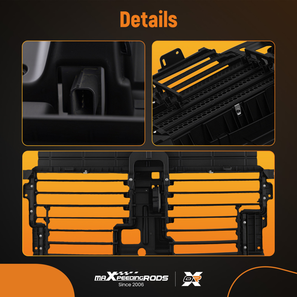 Active Air Control compatible for Ford Edge Sport 2.7L 2015-2018 FO1206106 with Motor