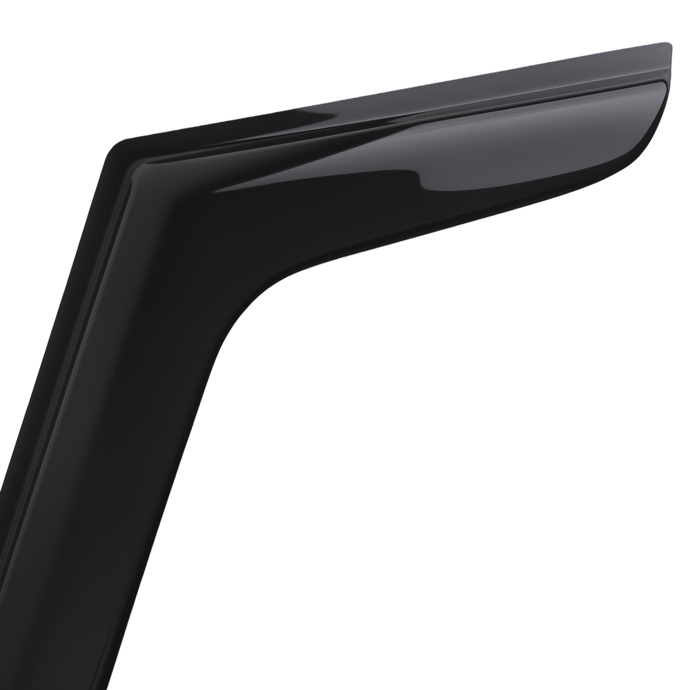 Weather Shields compatible for Suzuki Jimny 2018-2024 Rain Guards Black Tinted Acrylic