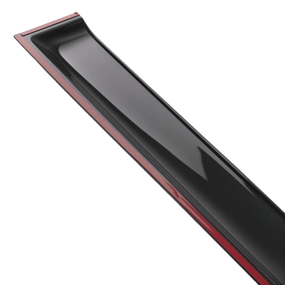 Weather Shields compatible for Suzuki Jimny 2018-2024 Rain Guards Black Tinted Acrylic