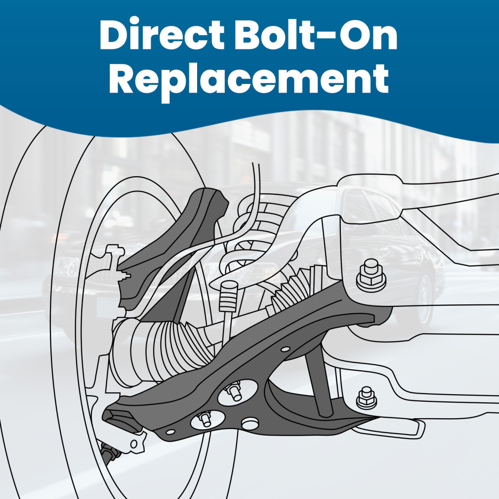 maXpeedingrods K80040 K80038 Front Upper Control Arm Compatible for Ford Crown