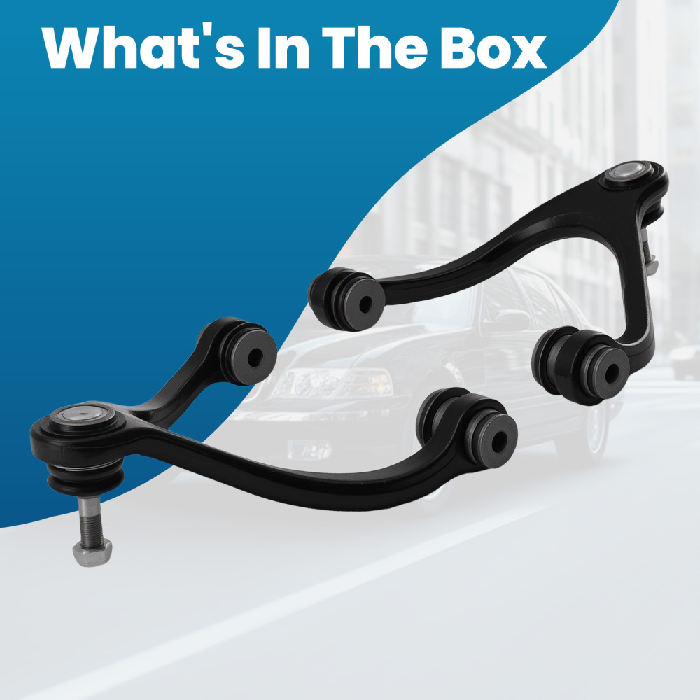 maXpeedingrods K80040 K80038 Front Upper Control Arm Compatible for Ford Crown