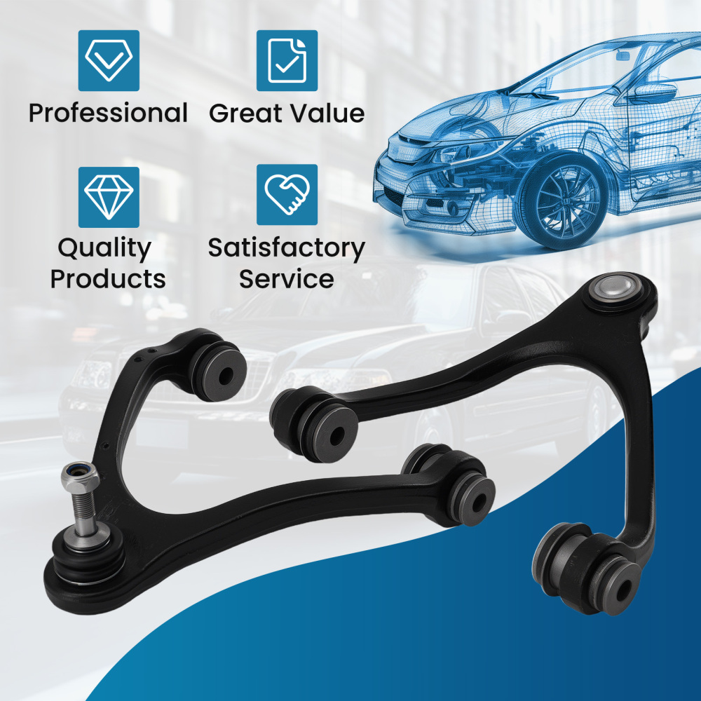 maXpeedingrods K80040 K80038 Front Upper Control Arm Compatible for Ford Crown