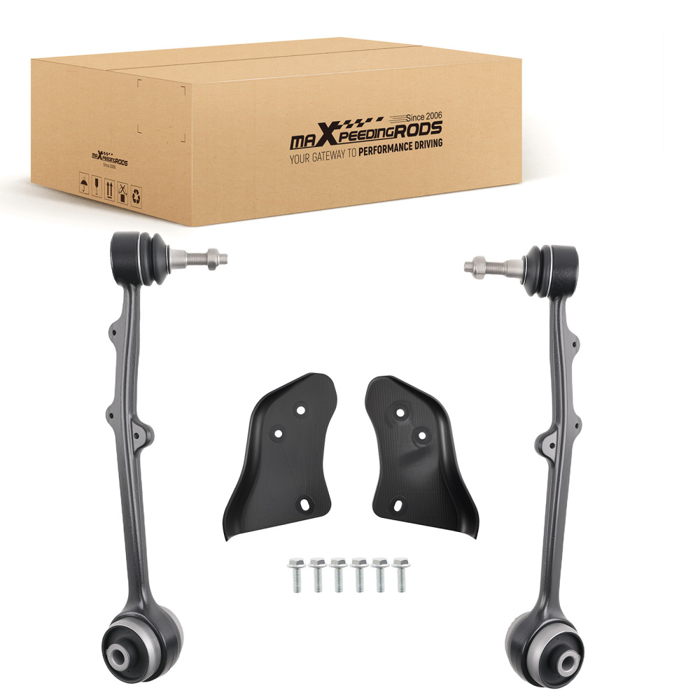 2x Front Lower Forward Control Arms w/ Ball Joints compatible for Ford Mustang 2015-2021