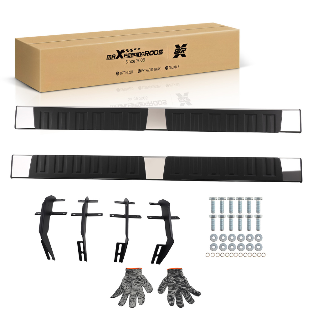 Running Boards Nerf Bars compatible for Ford F-150 Super Cab Extended Cab 2015-2024