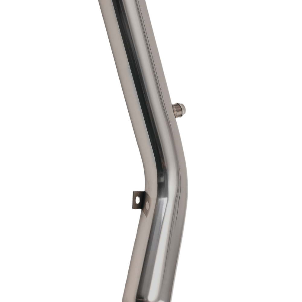 3 Chrome Exhaust Kit compatible for Audi AllRoad A4 B8 2.0T 2009-2016 Performance Steel