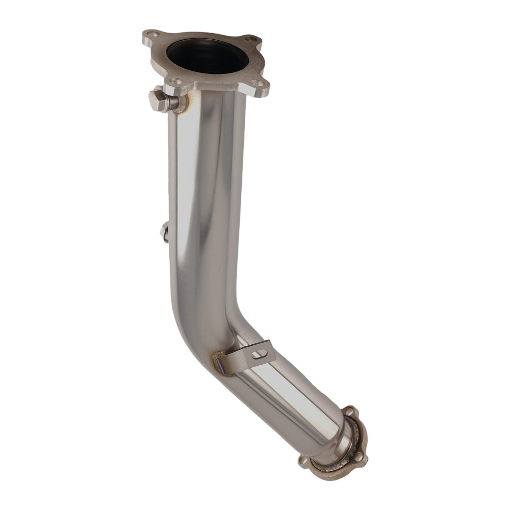 3 Chrome Exhaust Kit compatible for Audi AllRoad A4 B8 2.0T 2009-2016 Performance Steel