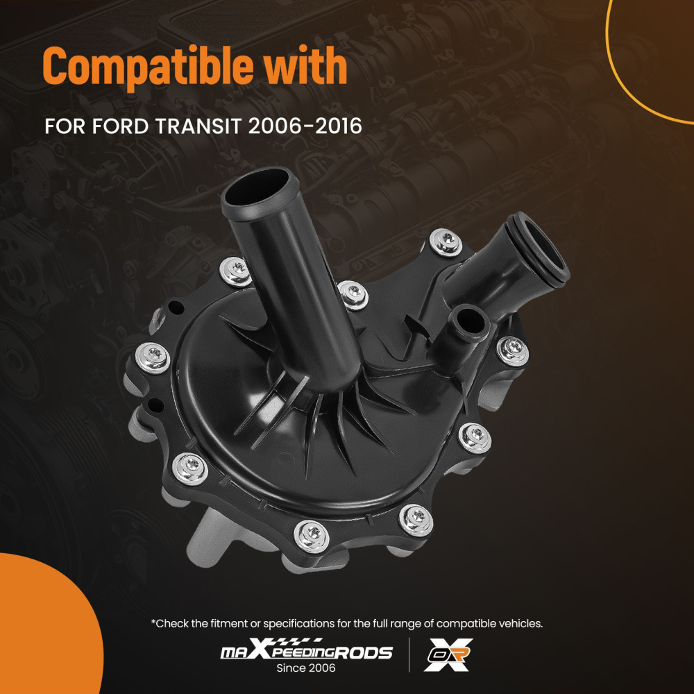 Water Pump Housing Assembly compatible for Ford Transit 2.2 compatible for FWD MK7 MK8 2006-2016 1141175
