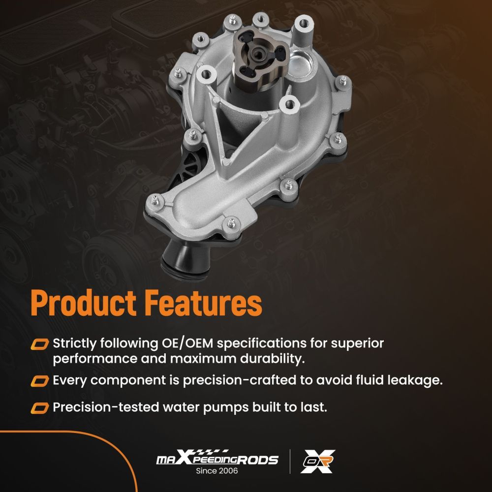 Water Pump Housing Assembly compatible for Ford Transit 2.2 compatible for FWD MK7 MK8 2006-2016 1141175