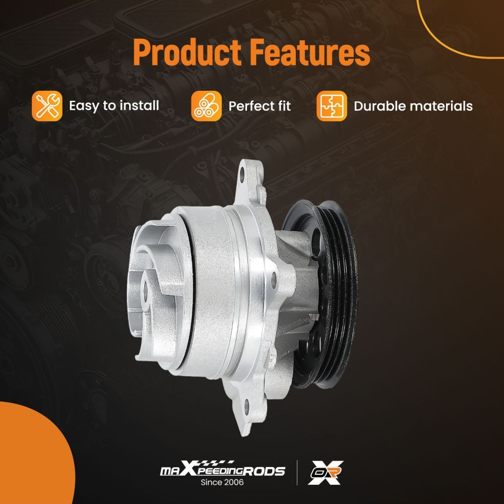 Engine Water Pump compatible for Ford Tourneo Custom V362 2.0 compatible for FWD 2015-2023 2254215