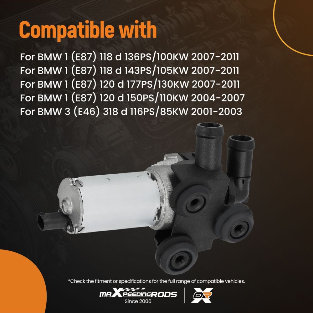 pom AAC to AE TT Rica for BMW 3 E90 E91 320 330 335 2004-2011 64118369806