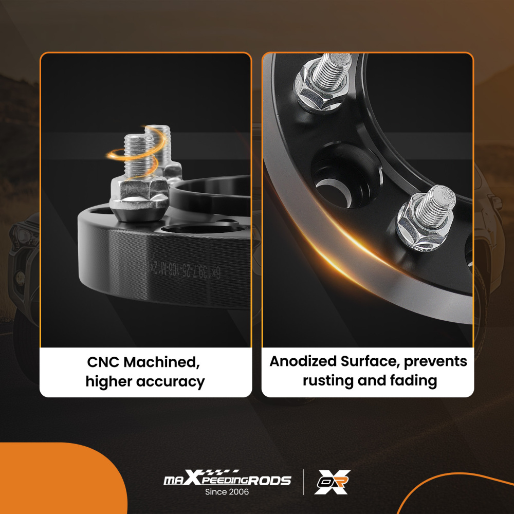 4PC 2 inch Spacers compatible for Jeep Grand Cherokee WJ WK Commander XK 5x127mm 71.5mm