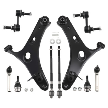 8x Front Lower Left Right Control Arm Sway Bar End Link compatible for Forester 2014-2018