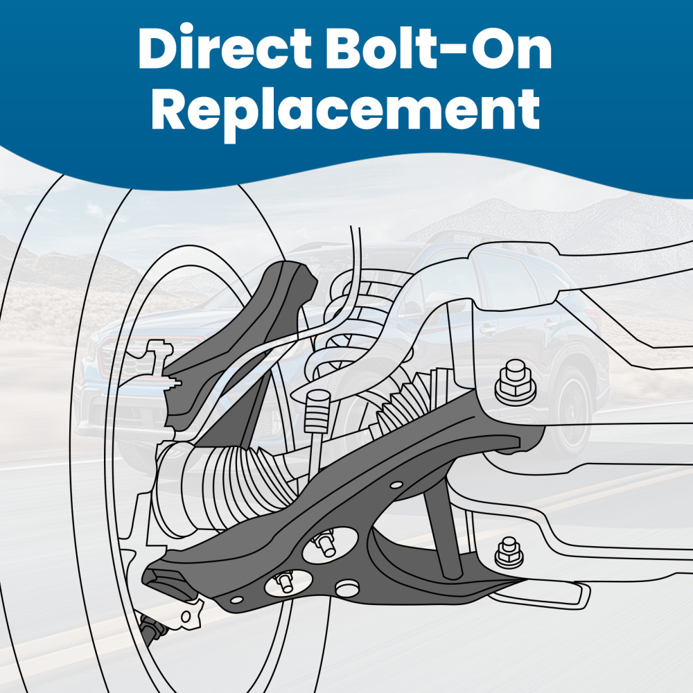 8x Front Lower Left Right Control Arm Sway Bar End Link compatible for Forester 2014-2018