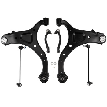 6x Front Lower Control Arm + Sway Bar End Link For Santa Fe Sorento 10 11 12 13
