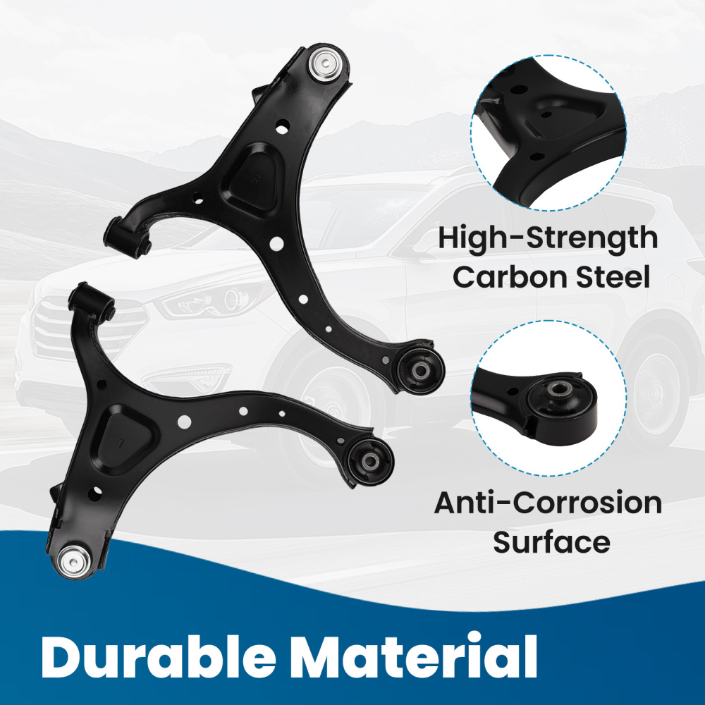 6x Front Lower Control Arm + Sway Bar End Link For Santa Fe Sorento 10 11 12 13