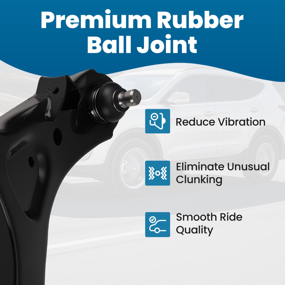 6x Front Lower Control Arm + Sway Bar End Link For Santa Fe Sorento 10 11 12 13