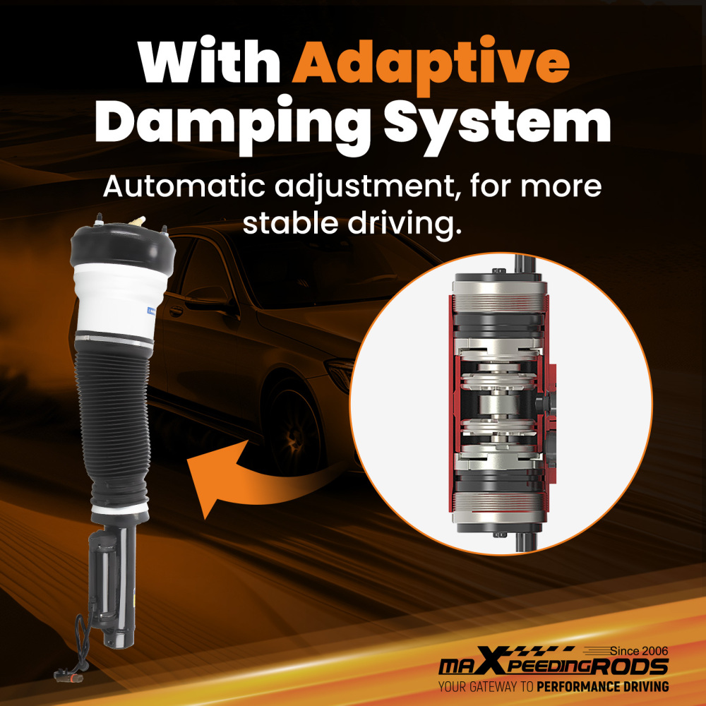 Front Air Suspension Shock Strut compatible for Mercedes Benz W220 S280 S320 S350 S430 S500