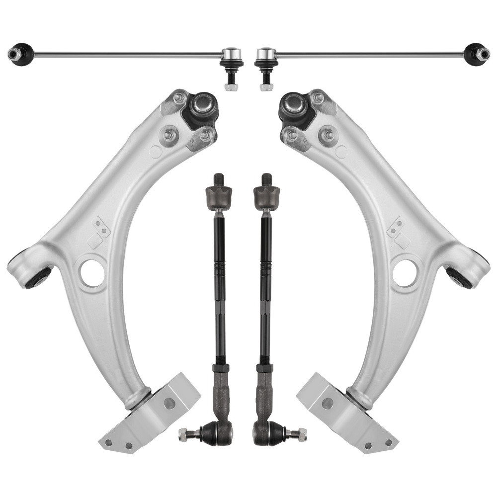 SET DI 10 BRACCI DI CONTROLLO ANTERIORI compatibile per AUDI Q3 8UB compatibile per VW PASSAT CC SHARAN compatibile per SEAT