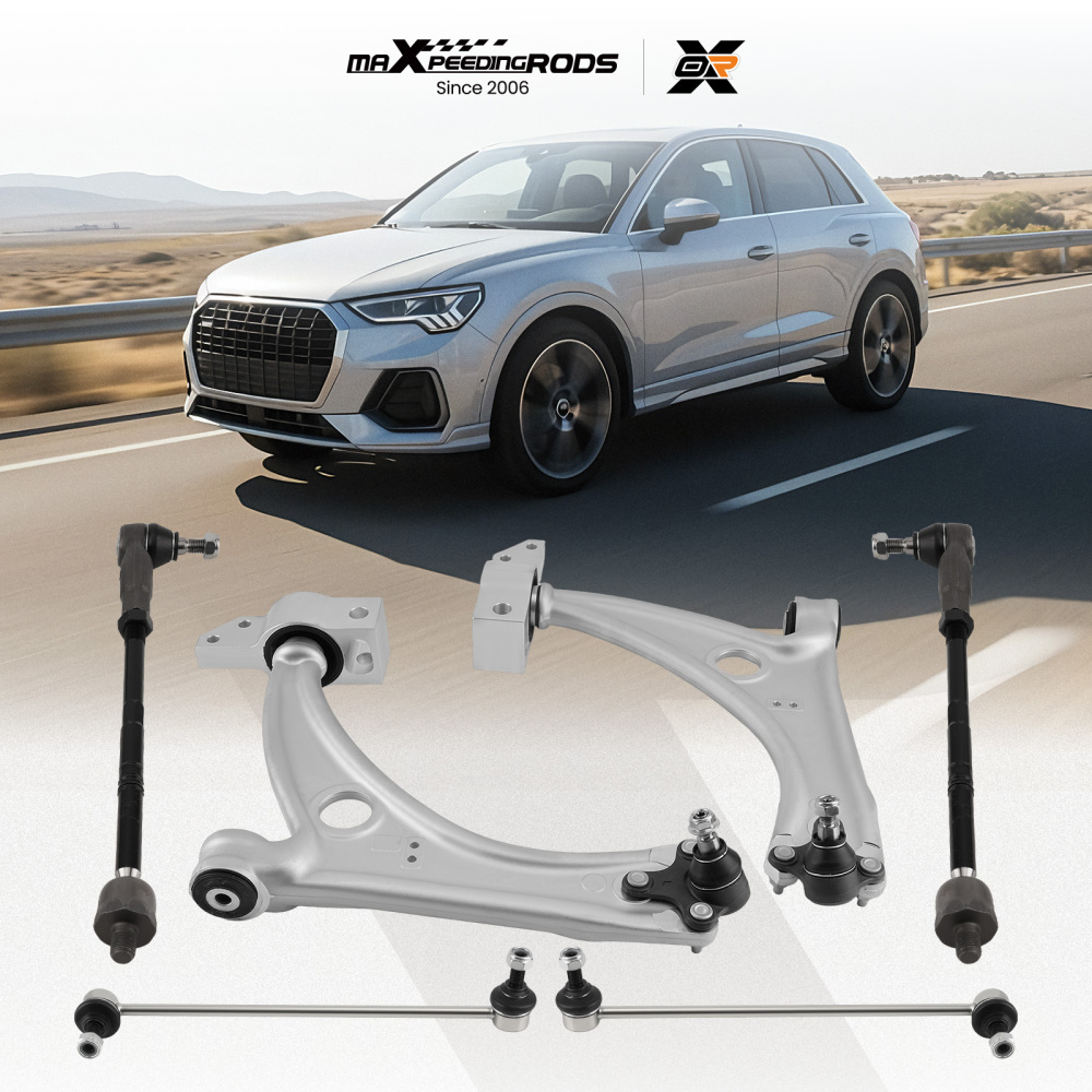 SET DI 10 BRACCI DI CONTROLLO ANTERIORI compatibile per AUDI Q3 8UB compatibile per VW PASSAT CC SHARAN compatibile per SEAT