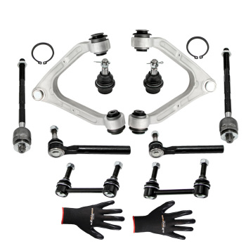 10x Front Control Arm Ball Joint Tie Rod Sway Bar Links compatible for Hummer H3 2007-2010