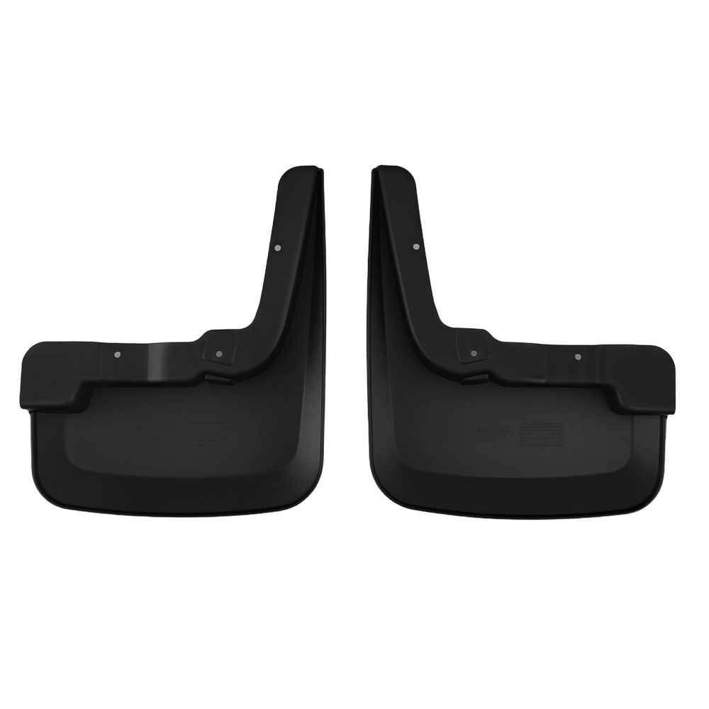 4PCS Mud Flaps Splash Guards Kit compatible for Chevrolet Silverado 1500 2022-2024 Black