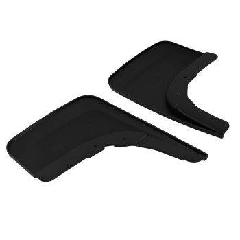 4PCS Mud Flaps Splash Guards Kit compatible for Chevrolet Silverado 1500 2022-2024 Black