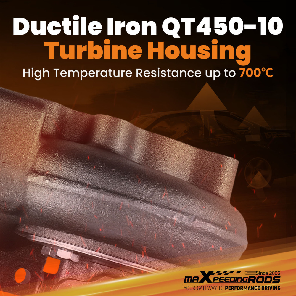 GT28 GT2871 Universal T25 GT2860 Turbo TurbineA/R .64 Water + Oil Cooling