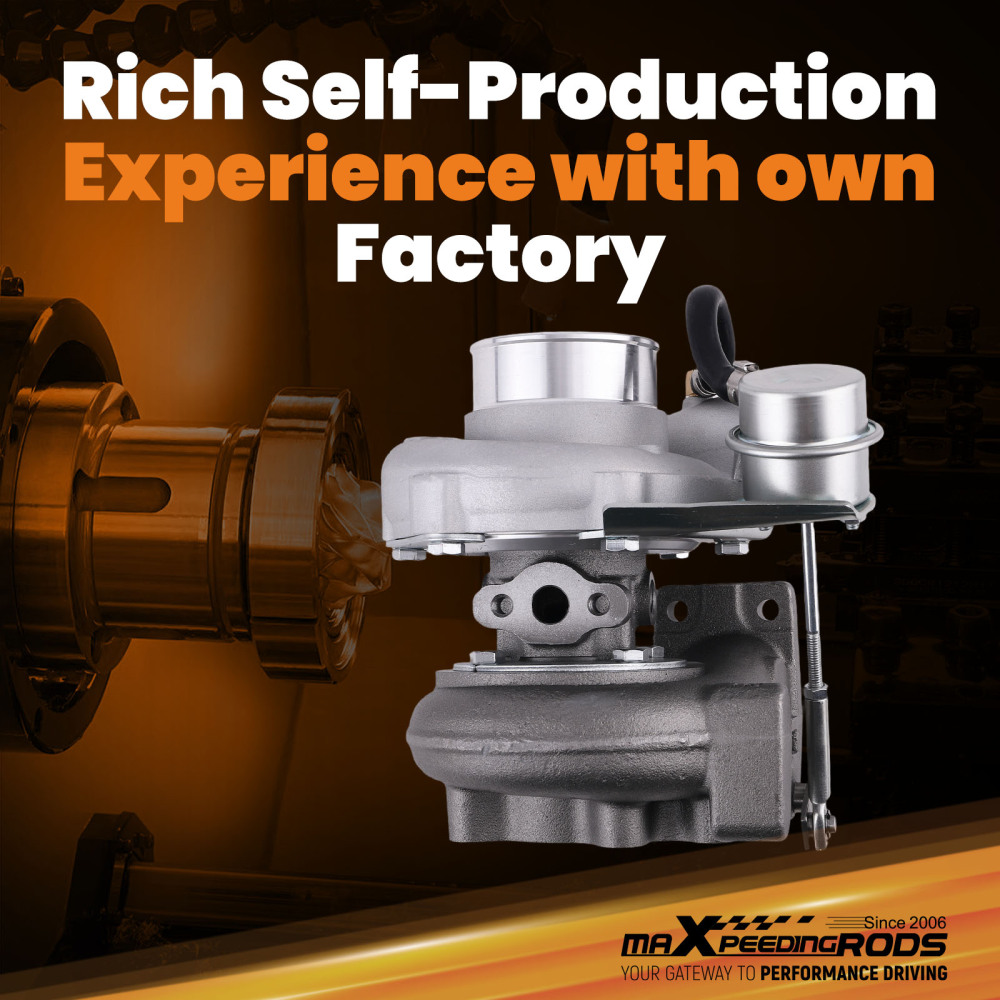 GT28 GT2871 Universal T25 GT2860 Turbo TurbineA/R .64 Water + Oil Cooling