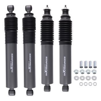 Front + Rear 2 Lift Foam Cell Shock Absorbers compatible for Holden Rodeo R7 R9 RA 96-2008