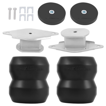 Suspension Rubber Helper Spring Kit compatible for Ford F-350 Super Duty 2017-2025